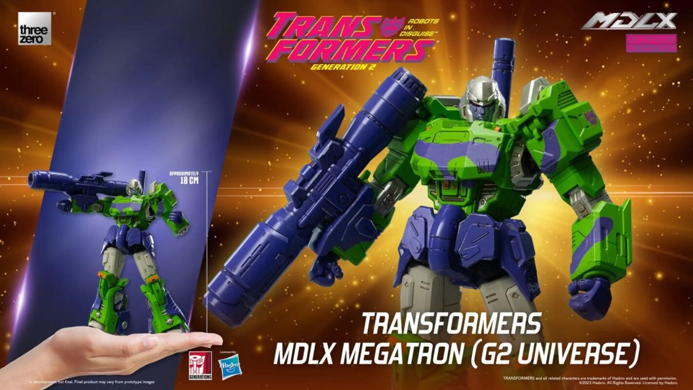 スリーゼロ 3Z0695 MDLX メガトロン G2 Megatron Preorder Now MDLX Megatron G2 Universe from threezero USA